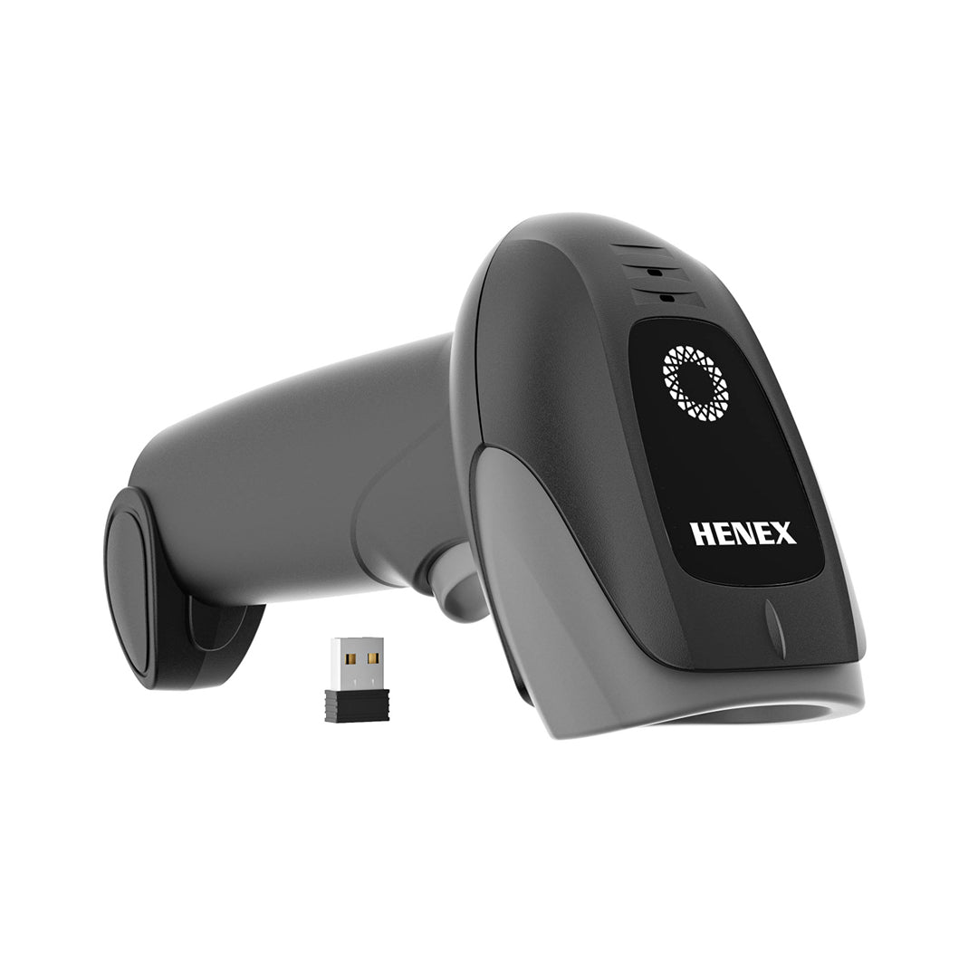 HENEX HC-3206R CCD – Scanner de codes-barres sans fil 1D | 2.4G / Bluetooth