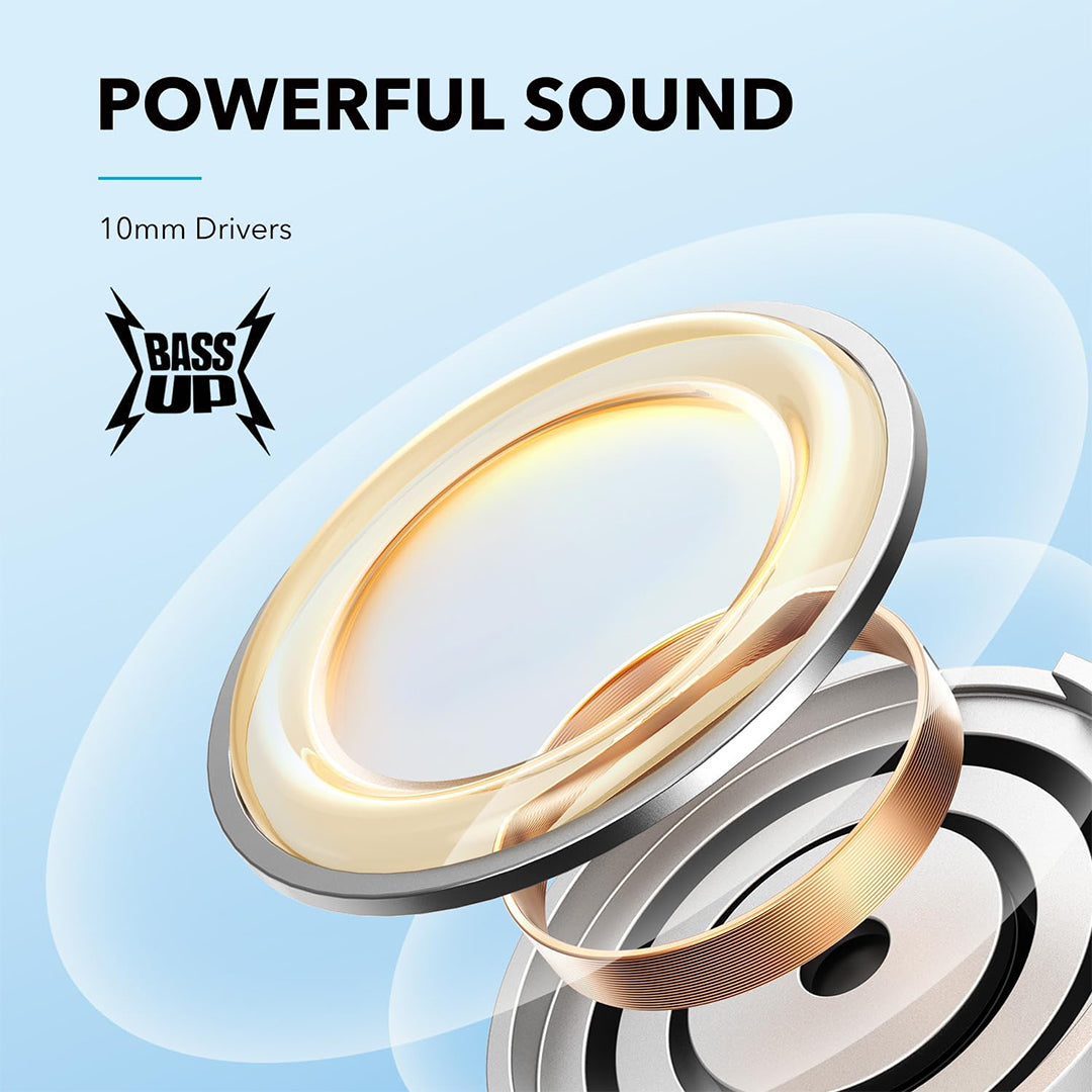 Anker Soundcore Life U2i – Écouteurs sans fil tour de cou Bluetooth