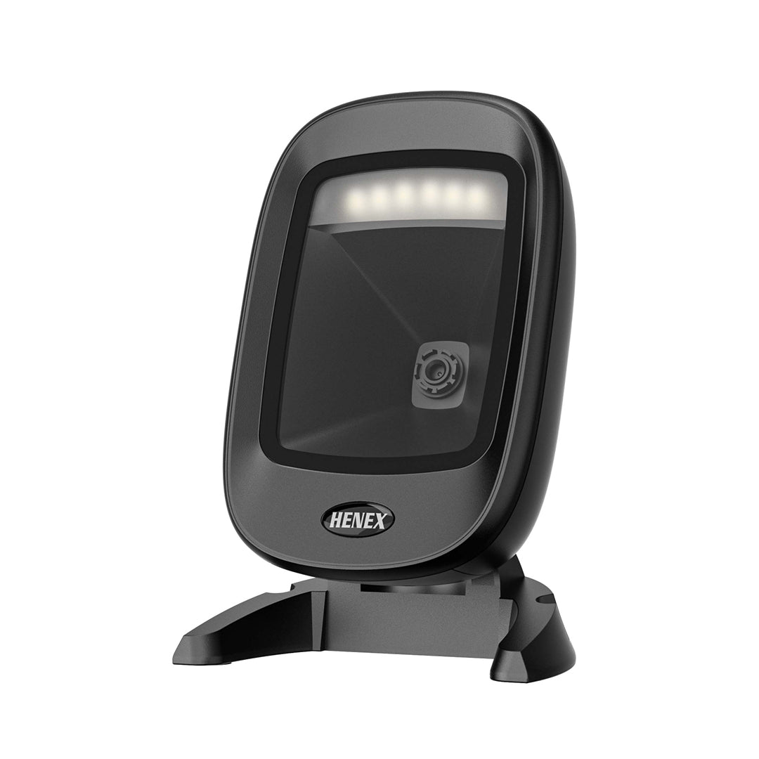 HENEX HC-666N – Scanner de codes-barres 2D de bureau | USB / RS232