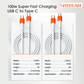 SIYOTEAM LC601C - Cable USB-C vers USB-C 100W PD 48Gbps Thunderbolt