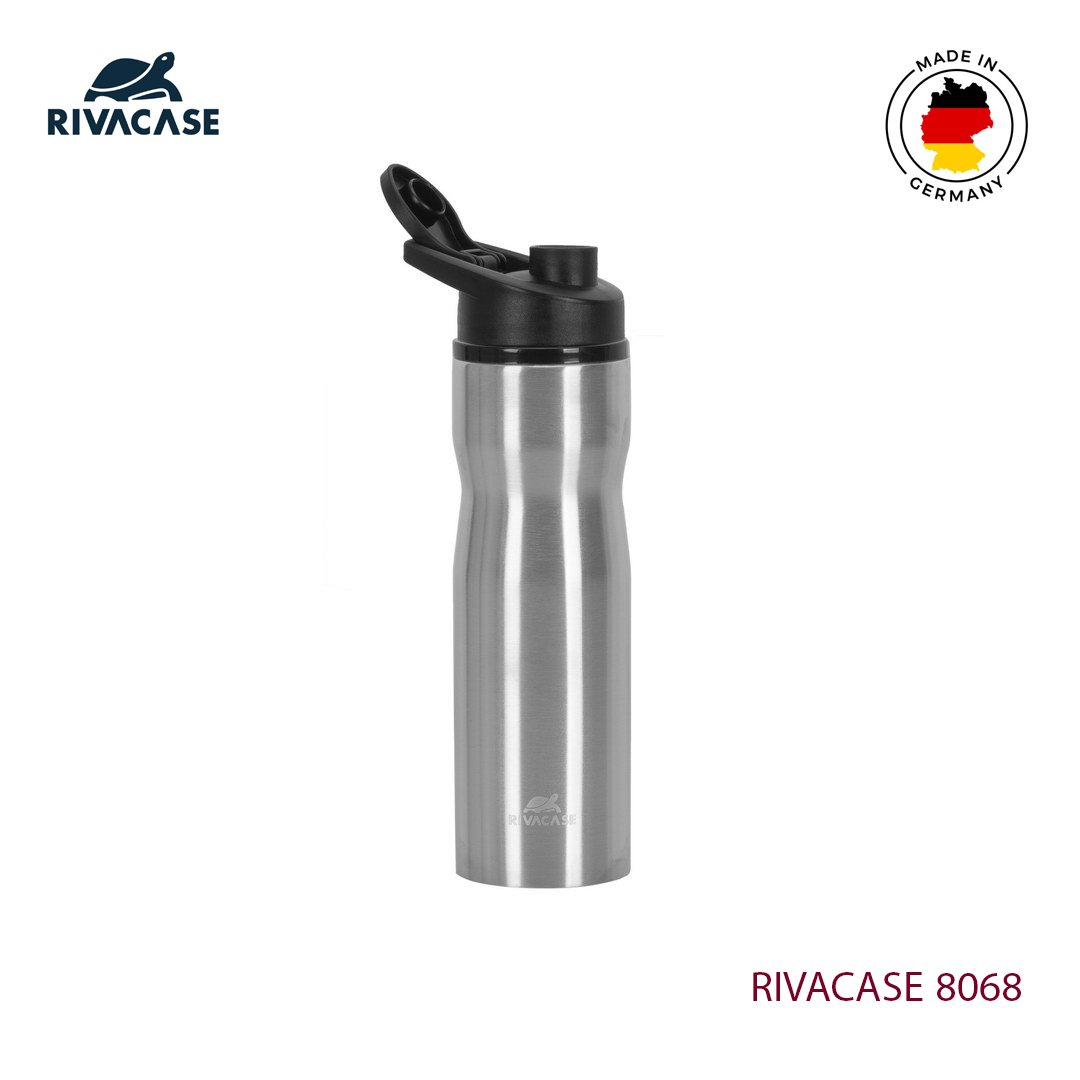 Sac a Dos PC Portable 15.6" RIVACASE 8068 Noir + Gourde Sport Offerte