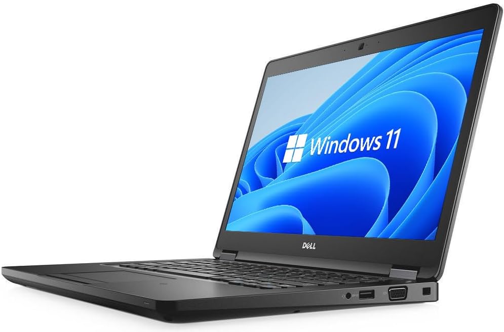 Dell Latitude 5480 – Intel® Core™ i7-7600U| RAM 8GB/16GB | SSD 256GB | Écran 14″ Full HD | Utilisé – Excellent État