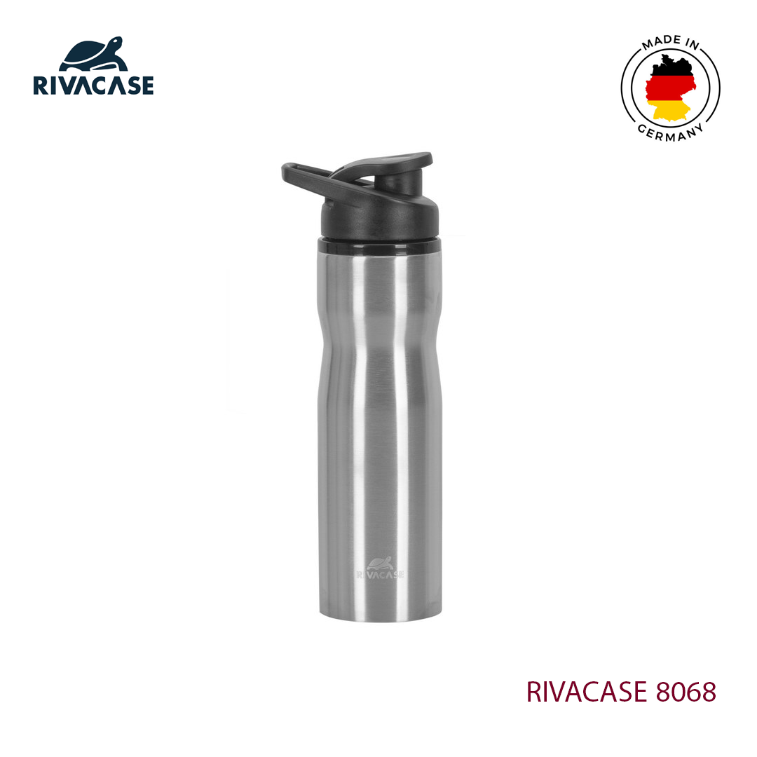Sac a Dos PC Portable 15.6" RIVACASE 8068 Noir + Gourde Sport Offerte