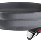 Tefal Ingenio Natural Force L3969102 – Ensemble de 2 poêles (24 et 28 cm) avec poignée amovible