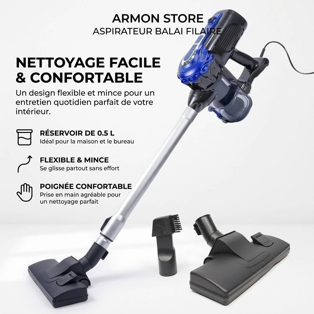 Aspirateur Balai 3en1 MultiSmart MS-VC201