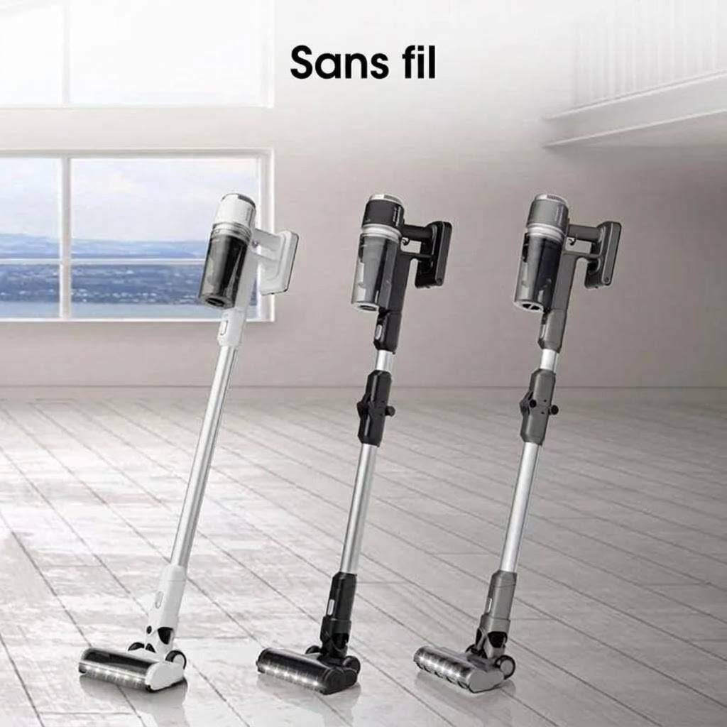 ASPIRATEUR BALAI SANS FIL 400W/GRIS HISENSE HVC6464A