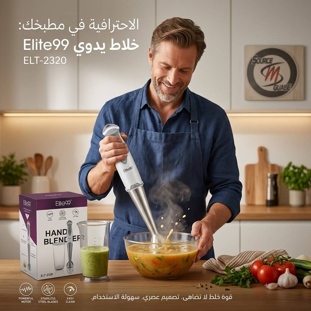 Elite99 – ELT-2320 – Mixeur Plongeant - Puissance 450 W