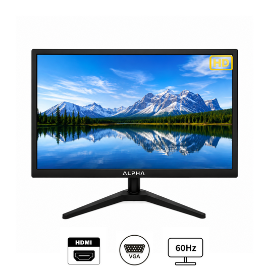 Ecran PC ALPHA 20" LED HD (1600x900) - D2510-20 - HDMI / VGA