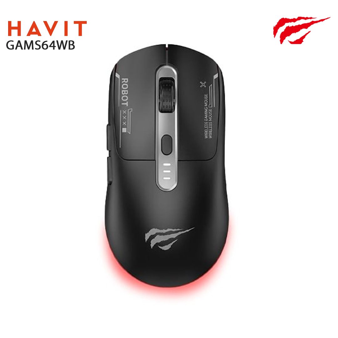 Souris Gaming Sans Fil Havit GAMS64WB Dual Mode RGB