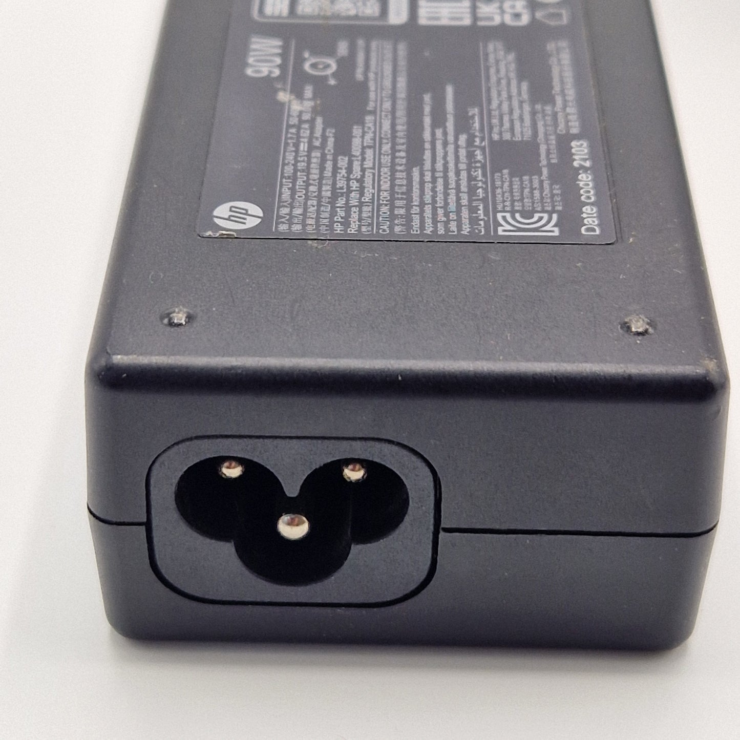 Chargeur Laptop Lenovo Original 90W 19.5V 4.62A – Fiche Blue pin avec Câble Trèfle Excellent État]