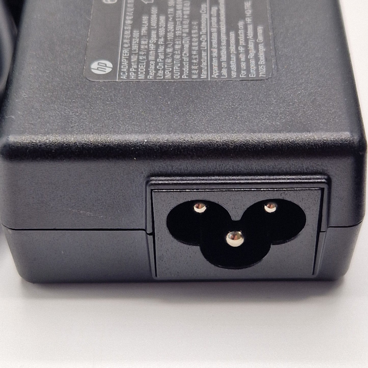 Chargeur Laptop Hp Original 65W 19.5V 3.33A – Fiche pin avec Câble Trèfle Excellent État