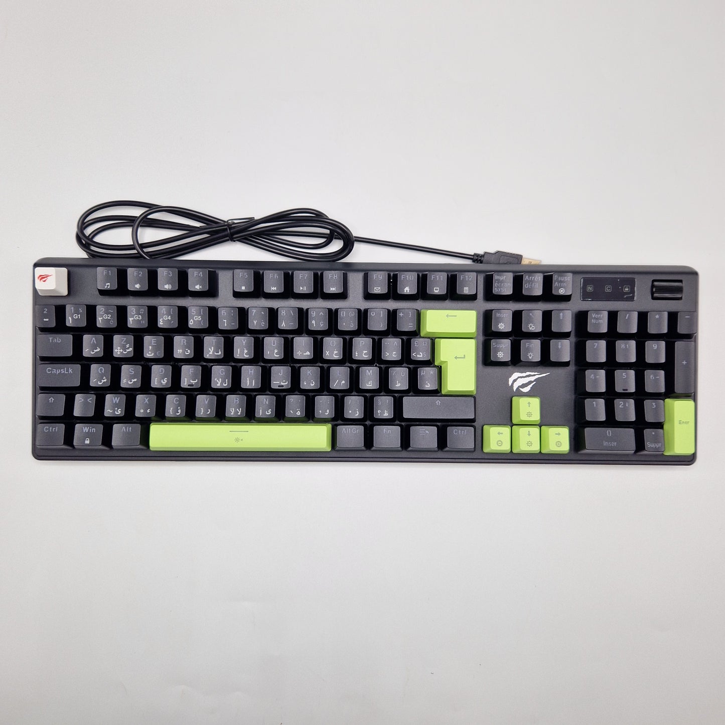 Clavier Gaming Mécanique HAVIT 105 Touches – Effet Lumineux RGB KB926L