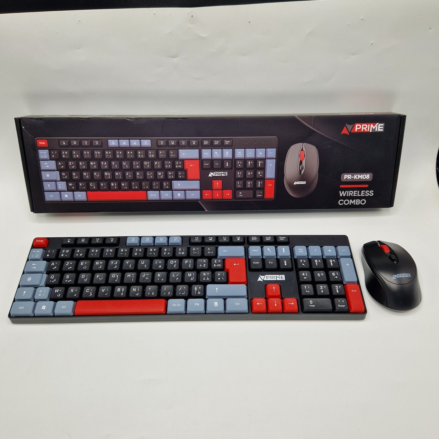 Kit Combo Clavier Souris Sans Fil HAVIT – Double Mode 2,4 GHz – KB836WB
