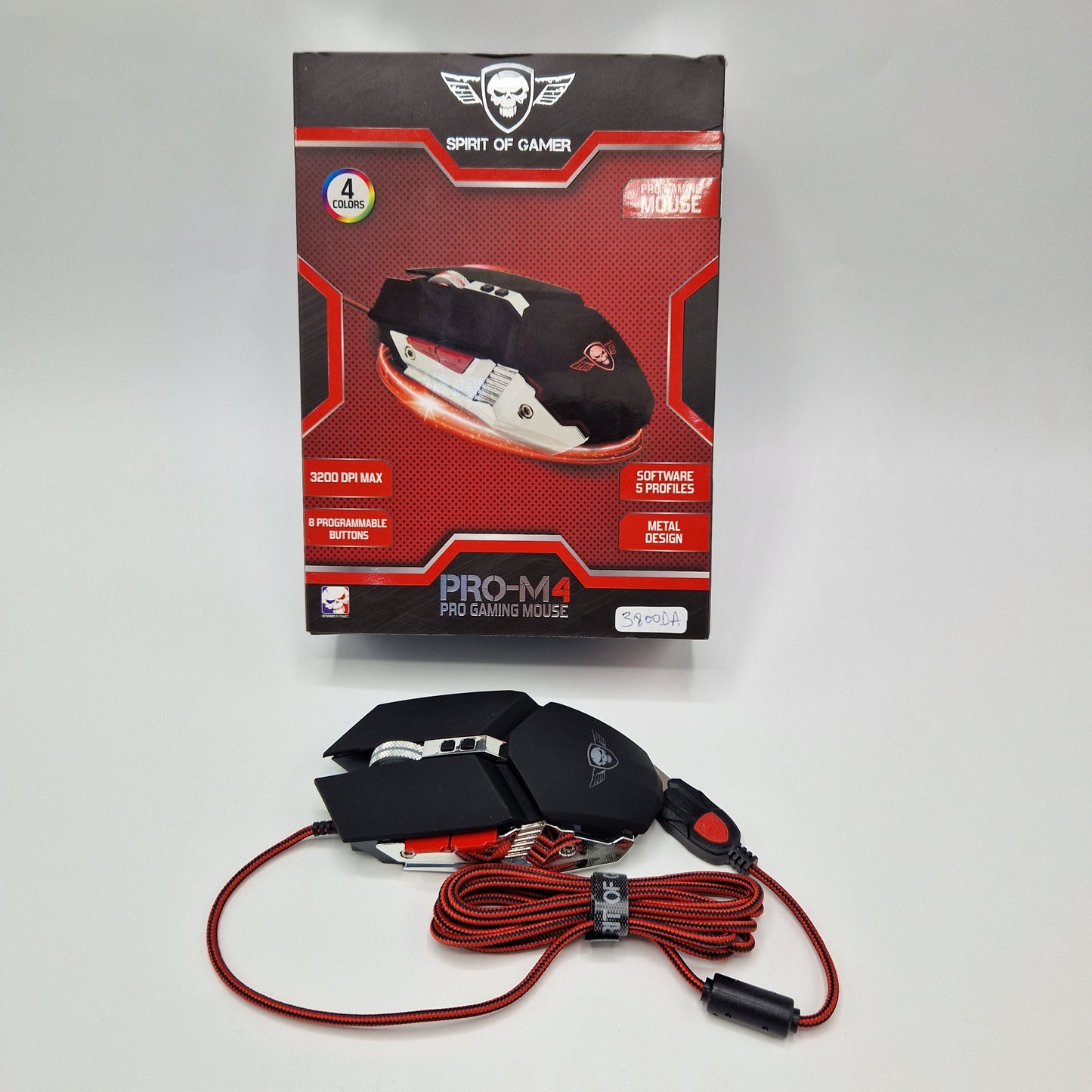 Souris Gaming Spirit of Gamer Pro-M4 3200 DPI