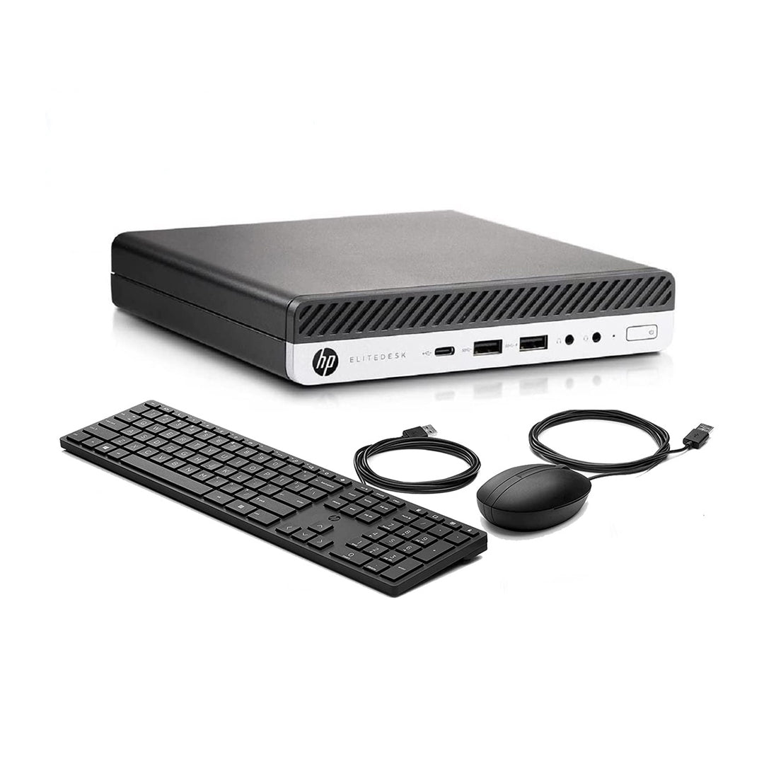 HP EliteDesk 800 G3 Mini i5 6e Génération – 8 Go RAM – SSD 256 Go | Ecran 20 Pouces État Excellent