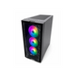 Boitier PC Gamer Pcom - Verre Trempe - Noir
