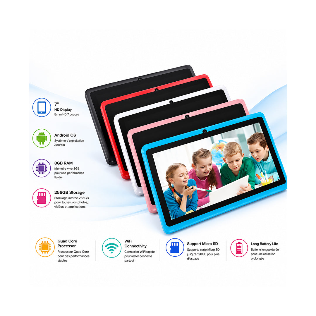 Tablette Tactile Enigma Q8 - Ecran 7 Pouces HD - Android