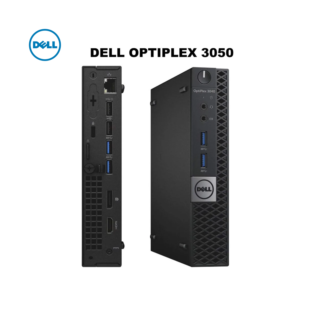 Mini PC Dell OptiPlex 3050 Micro - Intel Core i3-6100T, 4Go RAM