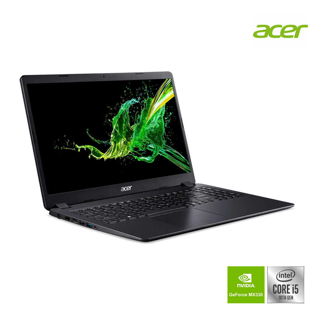 Acer Aspire 3 A315-57G – Core i5-1035G1 / 8Go RAM / 512Go SSD / GeForce MX330 / 15,6″ FHD- État Neuf