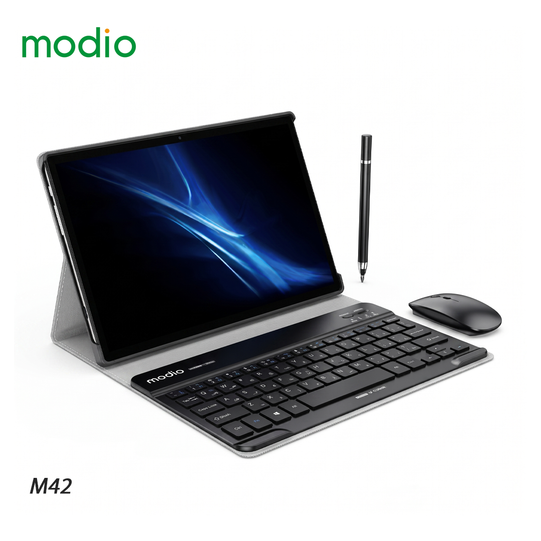Tablette Tactile Modio M42 - 10.1" HD, 8 Go RAM, 512 Go avec Clavier et Souris