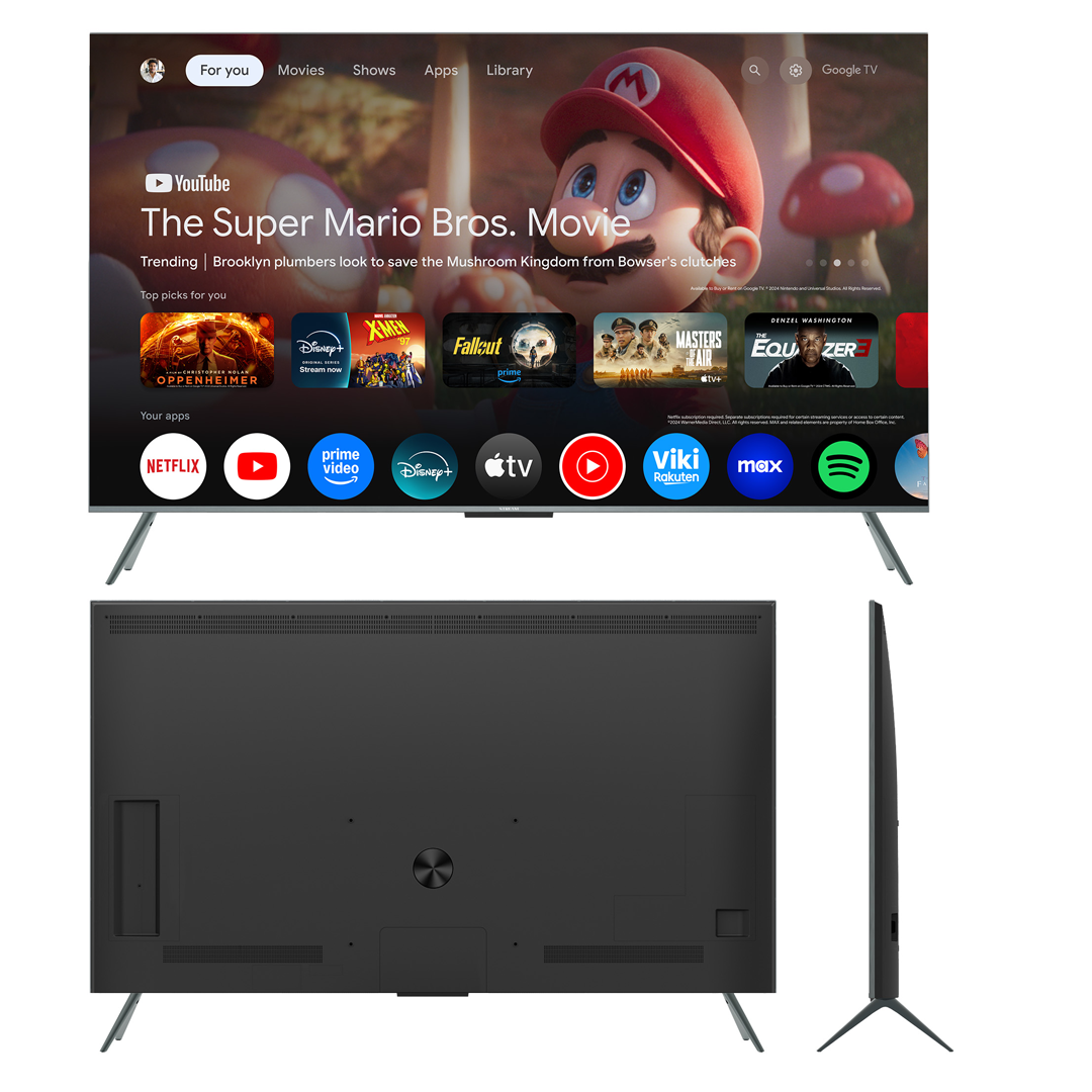 Téléviseur STREAM 75" Mini LED 4K UHD Smart Google TV (144Hz)