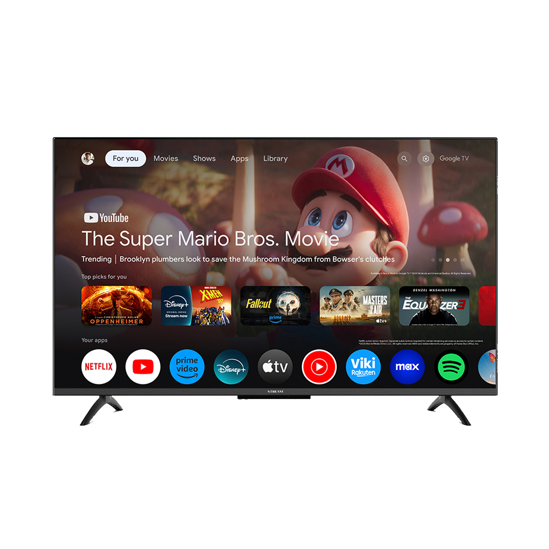 Téléviseur STREAM 43" 4K UHD Smart Google TV - Sound Pro Series