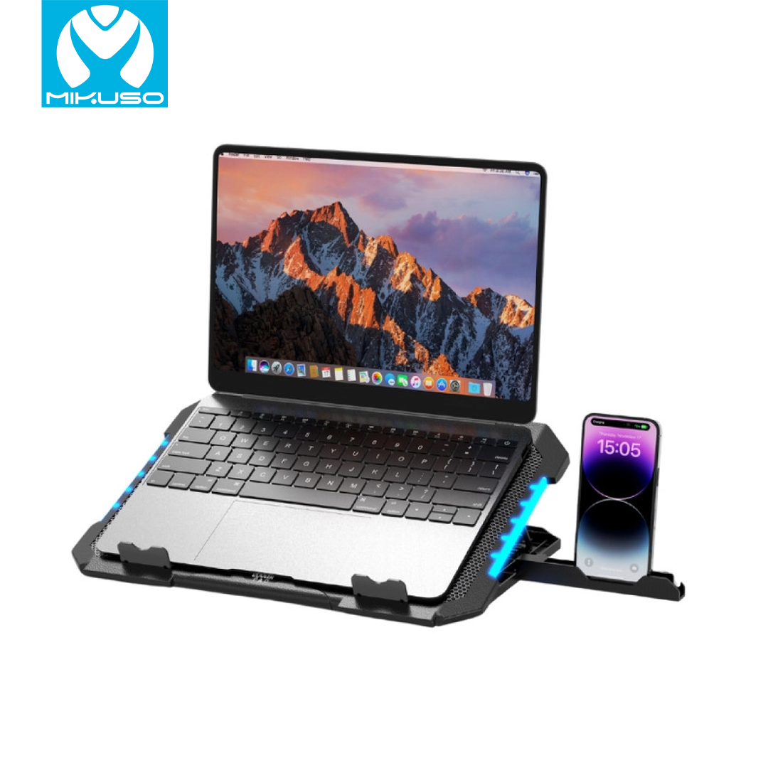 Support Refroidisseur pour PC Portable RGB - Power Lap NCP-218