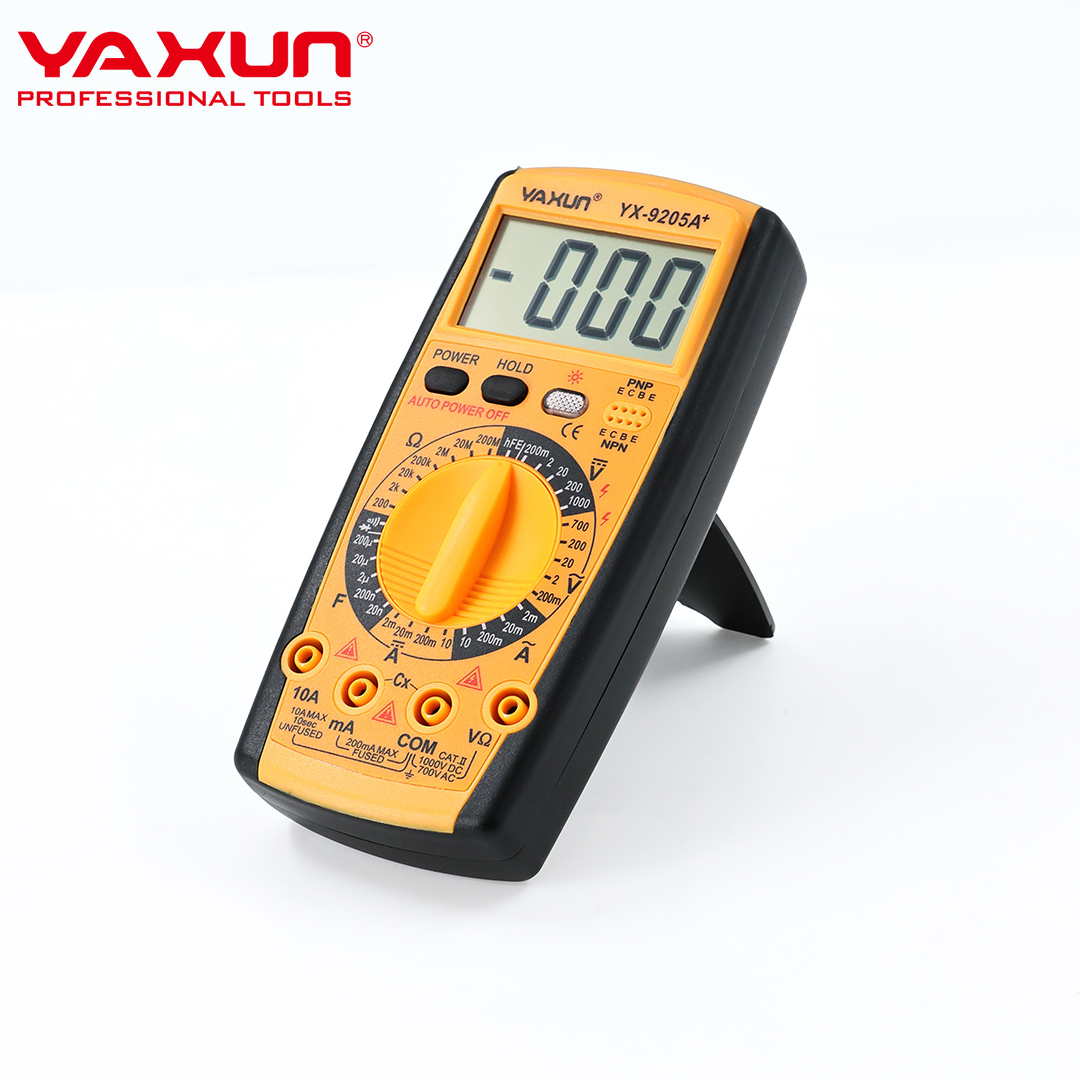 Multimètre Numérique Professionnel YAXUN YX-9205A+ avec Écran LCD