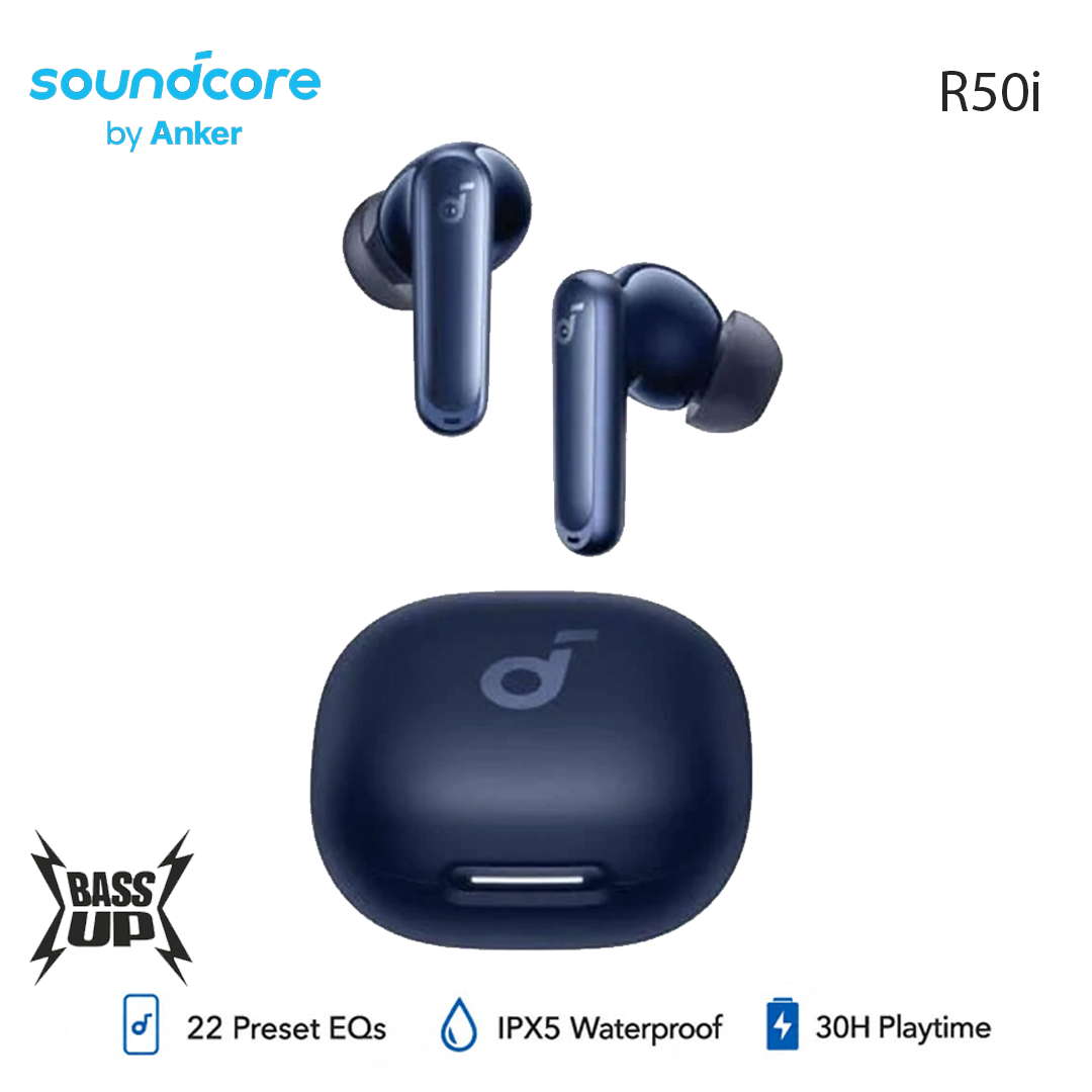 Anker Soundcore R50i – Écouteurs Bluetooth True Wireless Blue