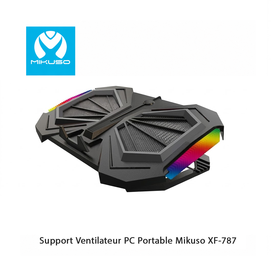 Support Ventilateur PC Portable Mikuso XF-787
