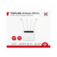 Routeur 4G LTE CPE Pro TOPLINK – Wi-Fi 6 / Carte SIM (Jusqu'à 32 Utilisateurs)