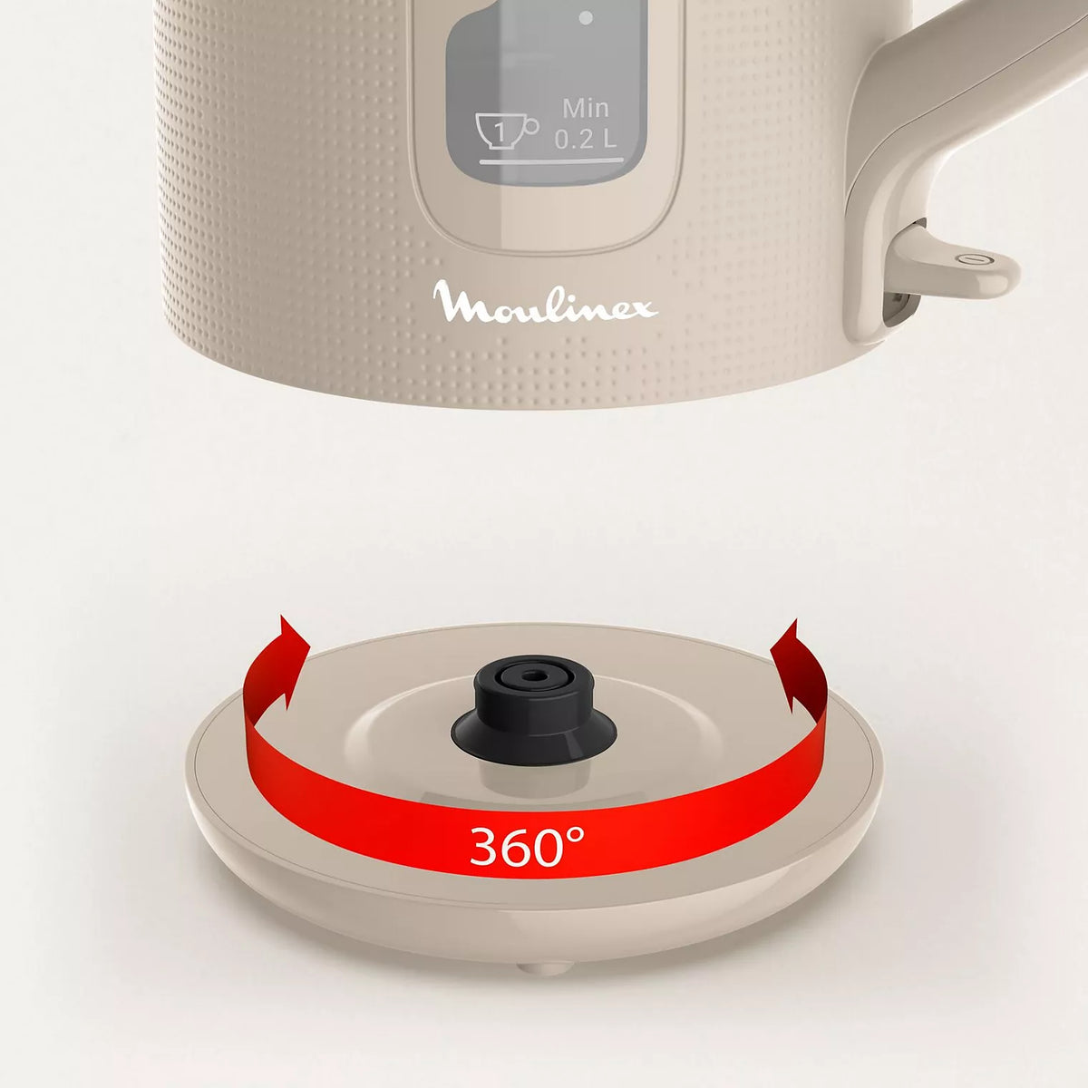Moulinex – Morning BY2M0810 – Bouilloire Electrique - 1.7 L – 2400 W