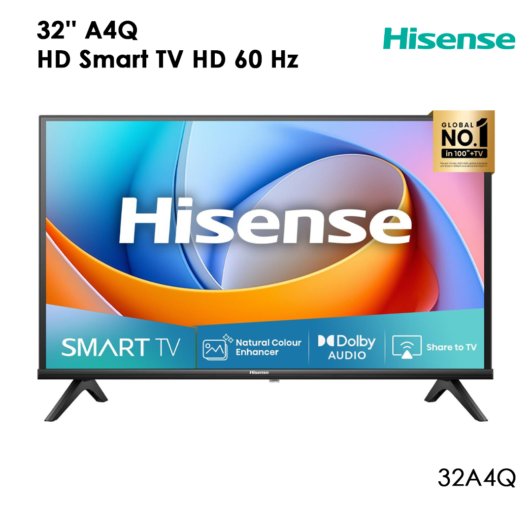 32" HISENSE SMART TV HD - 32A4Q