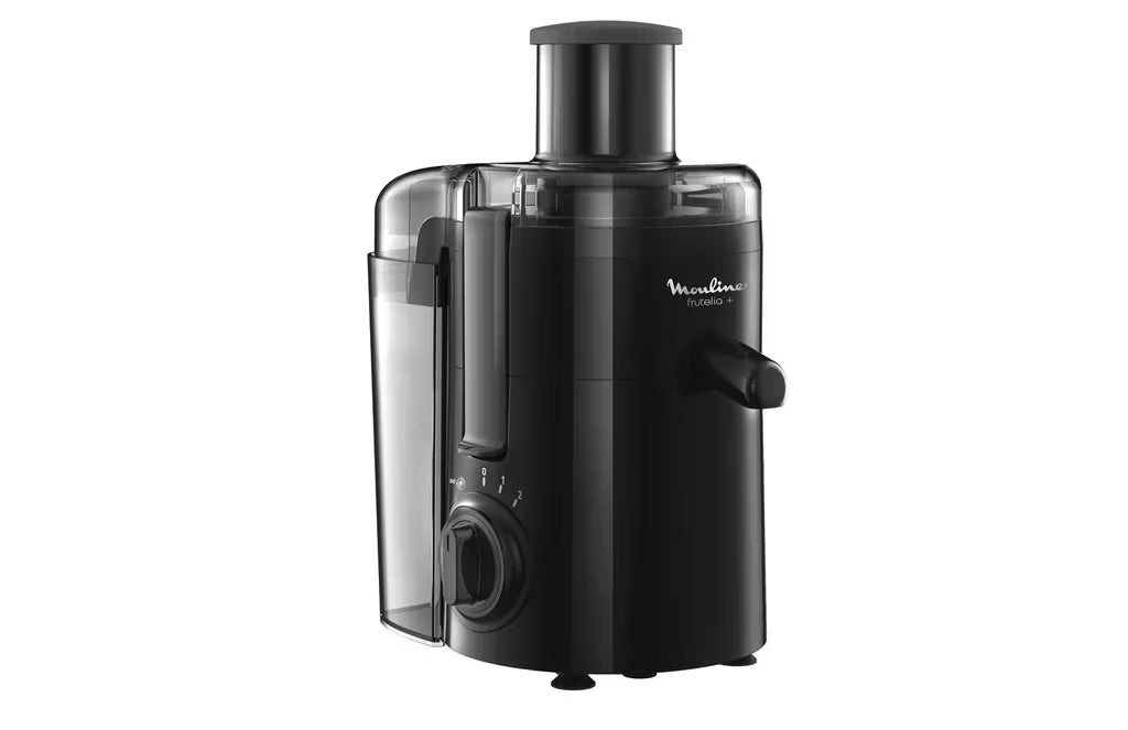 Moulinex – Frutelia Plus JU370810 – Centrifugeuse - Goulotte 6 cm, 2 Vitesses