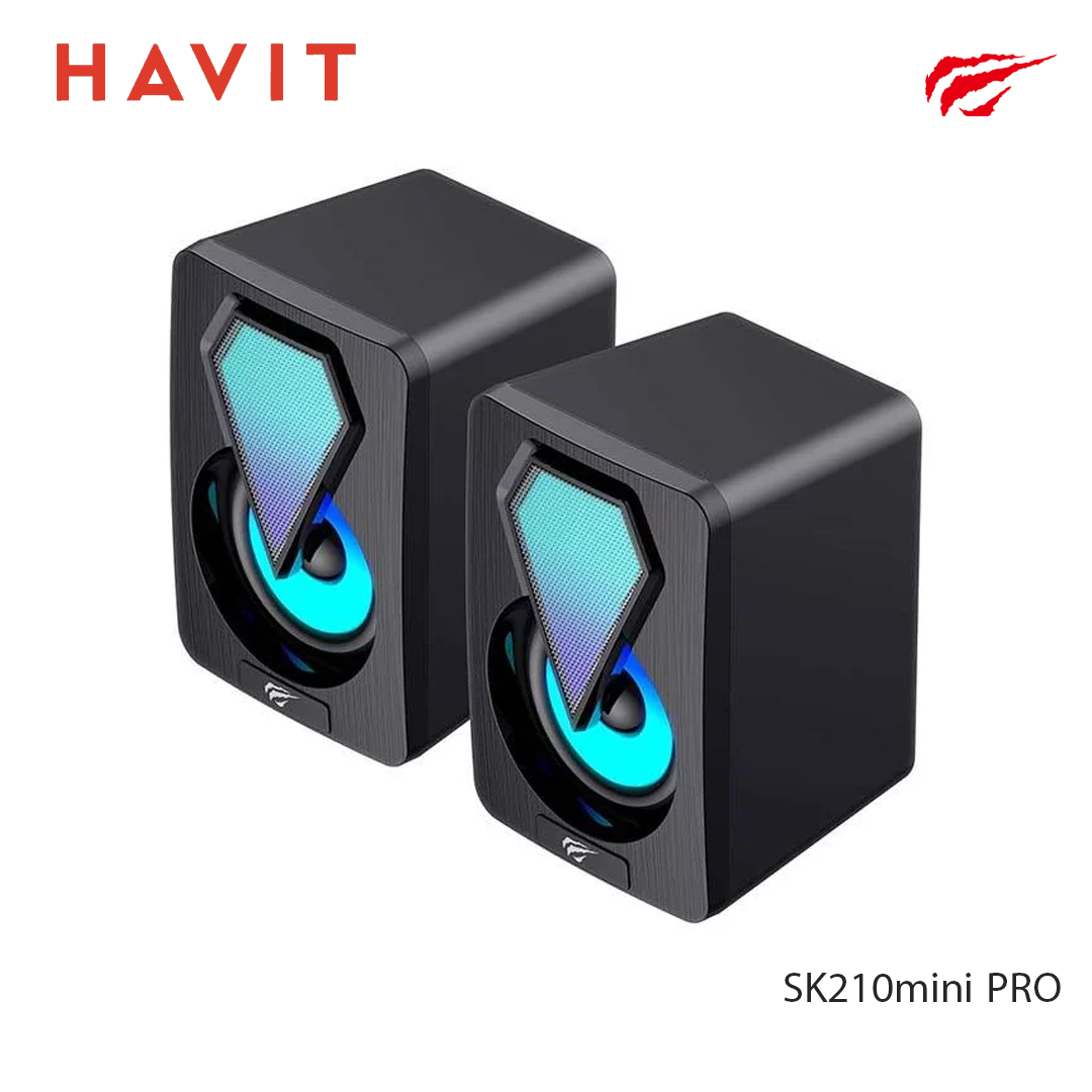 Haut-parleurs Gaming HAVIT SK210mini PRO RGB