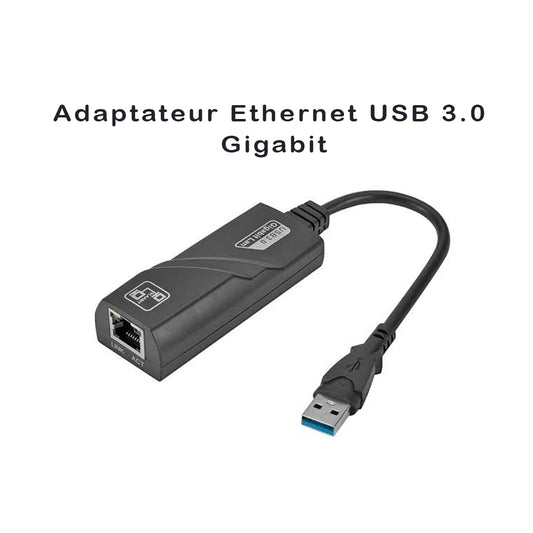 Adaptateur Ethernet USB 3.0 Gigabit