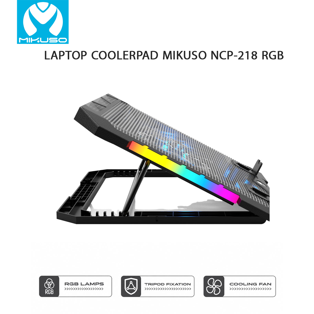 Support Refroidisseur pour PC Portable RGB - Power Lap NCP-218