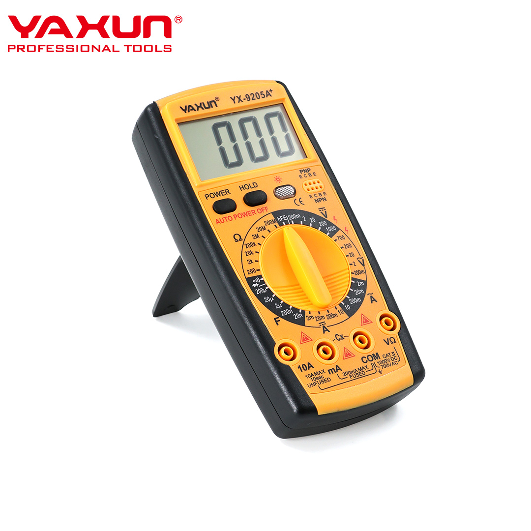 Multimètre Numérique Professionnel YAXUN YX-9205A+ avec Écran LCD