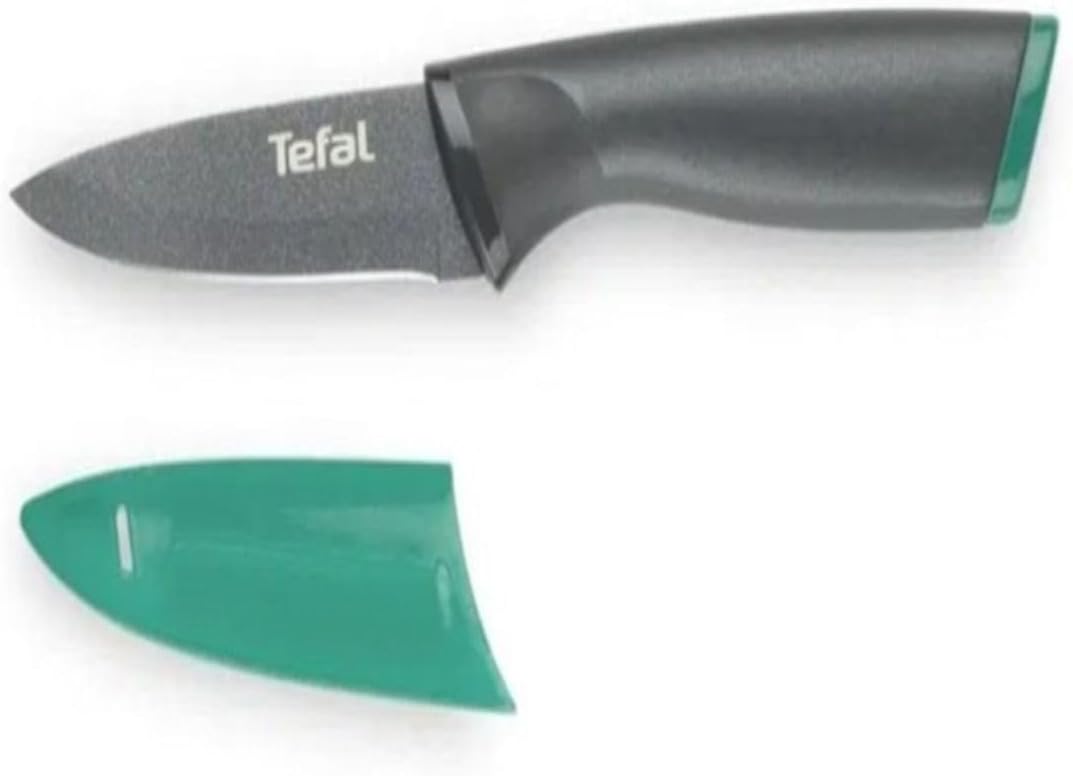 Tefal Fresh Kitchen K1220604 – Couteau d'office 9 cm avec étui