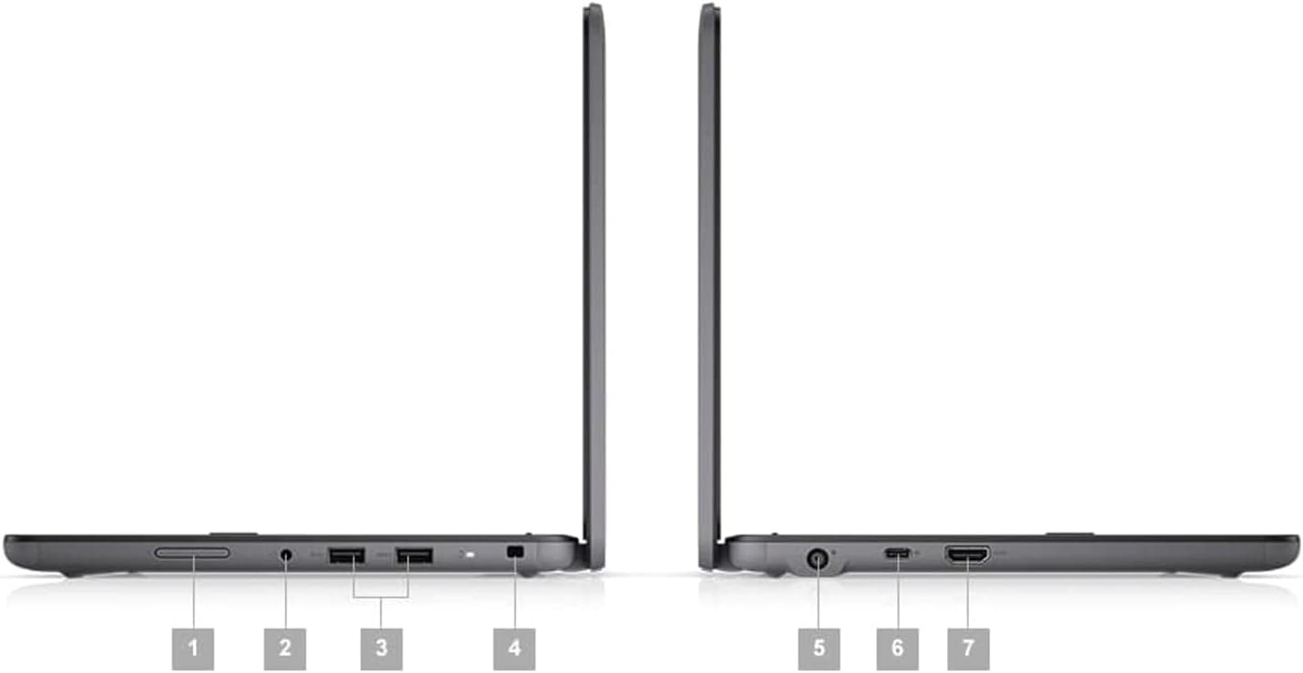 DELL LATITUDE 3120 – Intel® CELERON N6000 | RAM 8GB/16GB | SSD 128GB | Écran 11.6″ Full HD| TACTILE | X360 | Utilisé – Excellent État