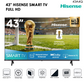 43" HISENSE SMART TV FULL HD 43A4Q
