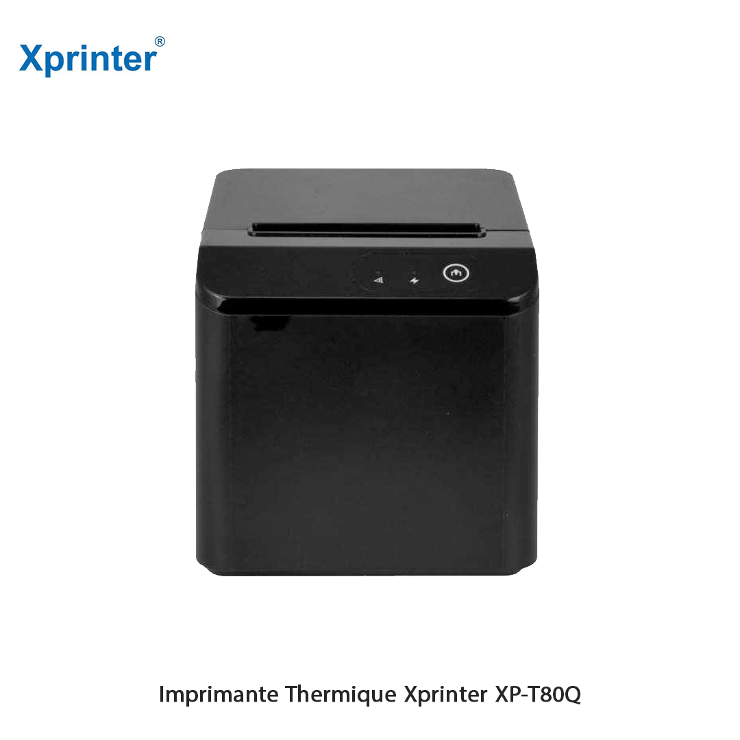 Imprimante Thermique de Caisse Xprinter XP-T80Q 80mm (USB / LAN / RJ11)