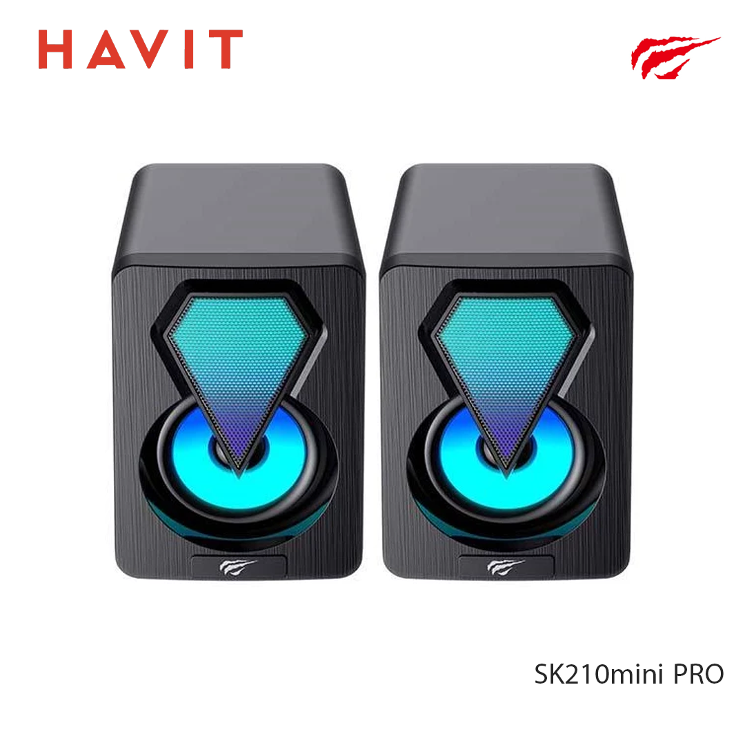 Haut-parleurs Gaming HAVIT SK210mini PRO RGB