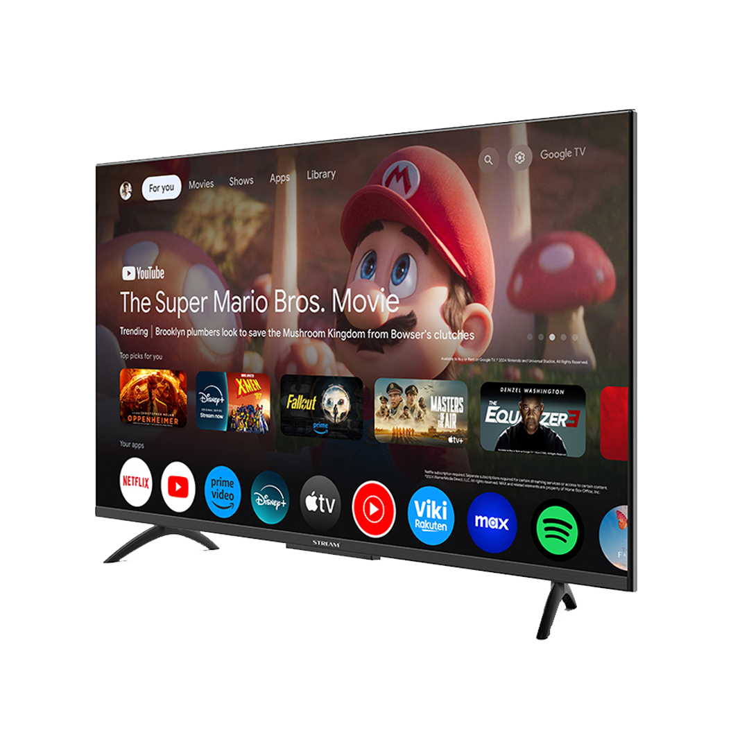Téléviseur STREAM 43" 4K UHD Smart Google TV - Sound Pro Series
