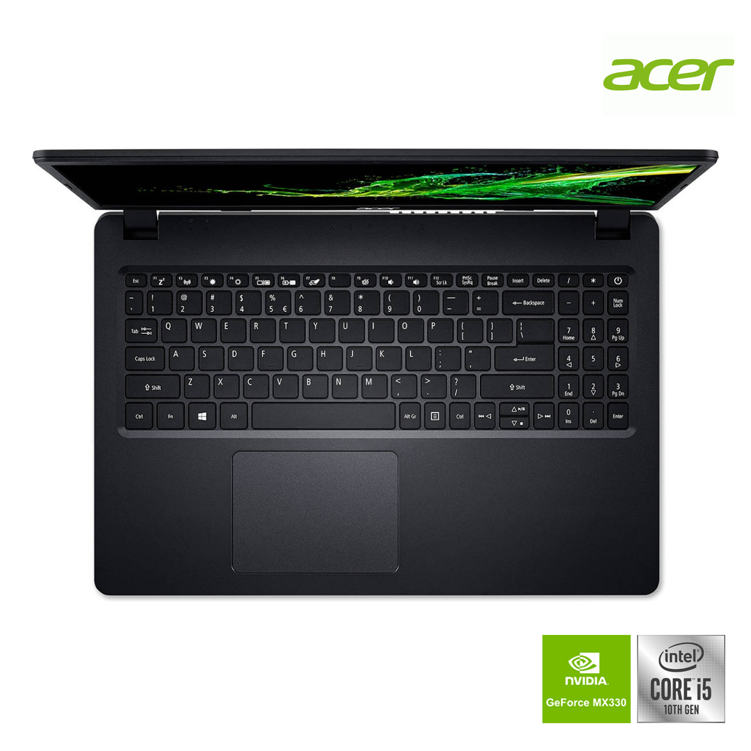 Acer Aspire 3 A315-57G – Core i5-1035G1 / 8Go RAM / 512Go SSD / GeForce MX330 / 15,6″ FHD- État Neuf