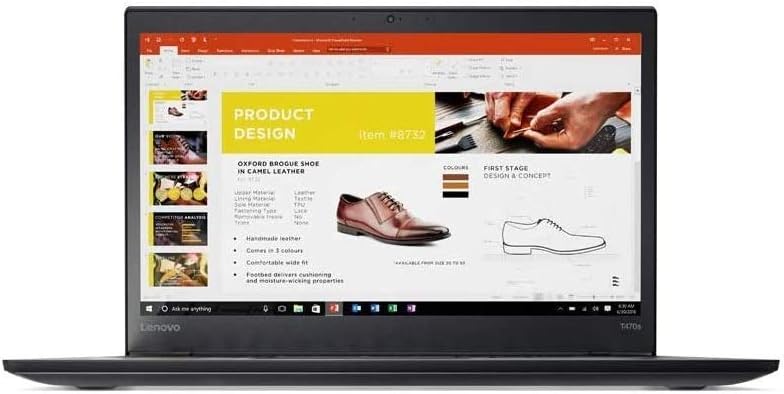 LENOVO ThinkPad T470s – Intel I5-6300U | 8GB RAM | SSD 256GB | Écran 14″ | État Excellent