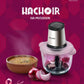 Condor – HA-MV500XN – Hachoir Électrique - Bol en Verre 2 L et Puissance 500W