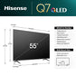 Hisense 55Q7N – Televiseur 55 Pouces 4K UHD Smart TV (QLED / Dolby Vision / Dolby Atmos)