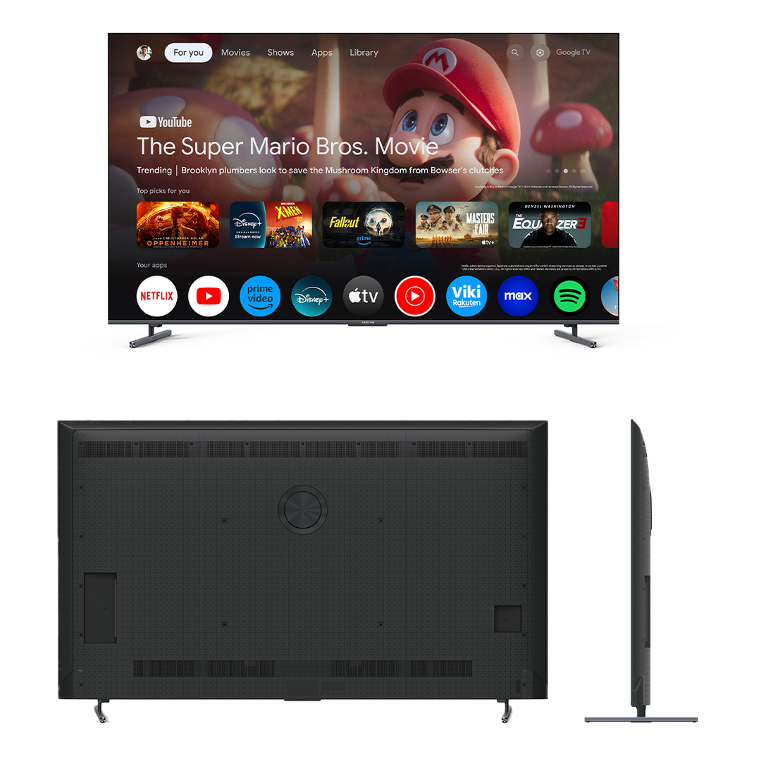 Téléviseur STREAM 85" Mini LED 4K UHD Smart Google TV (144Hz)