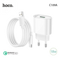 Hoco C109A – Chargeur secteur USB 18W QC3.0 avec câble